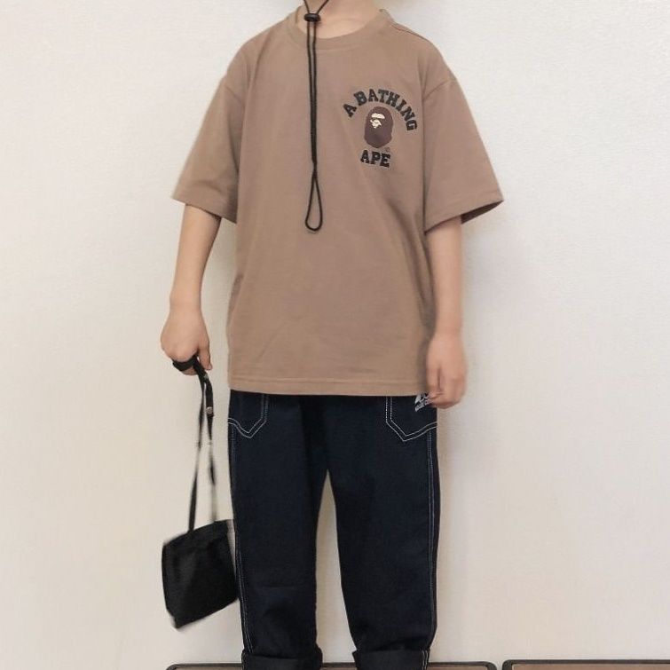 【72時間限定！タイムセール】【100-160cm】お洒落感アップ ファッション 男の子 大人気 プリント Ｔシャツ