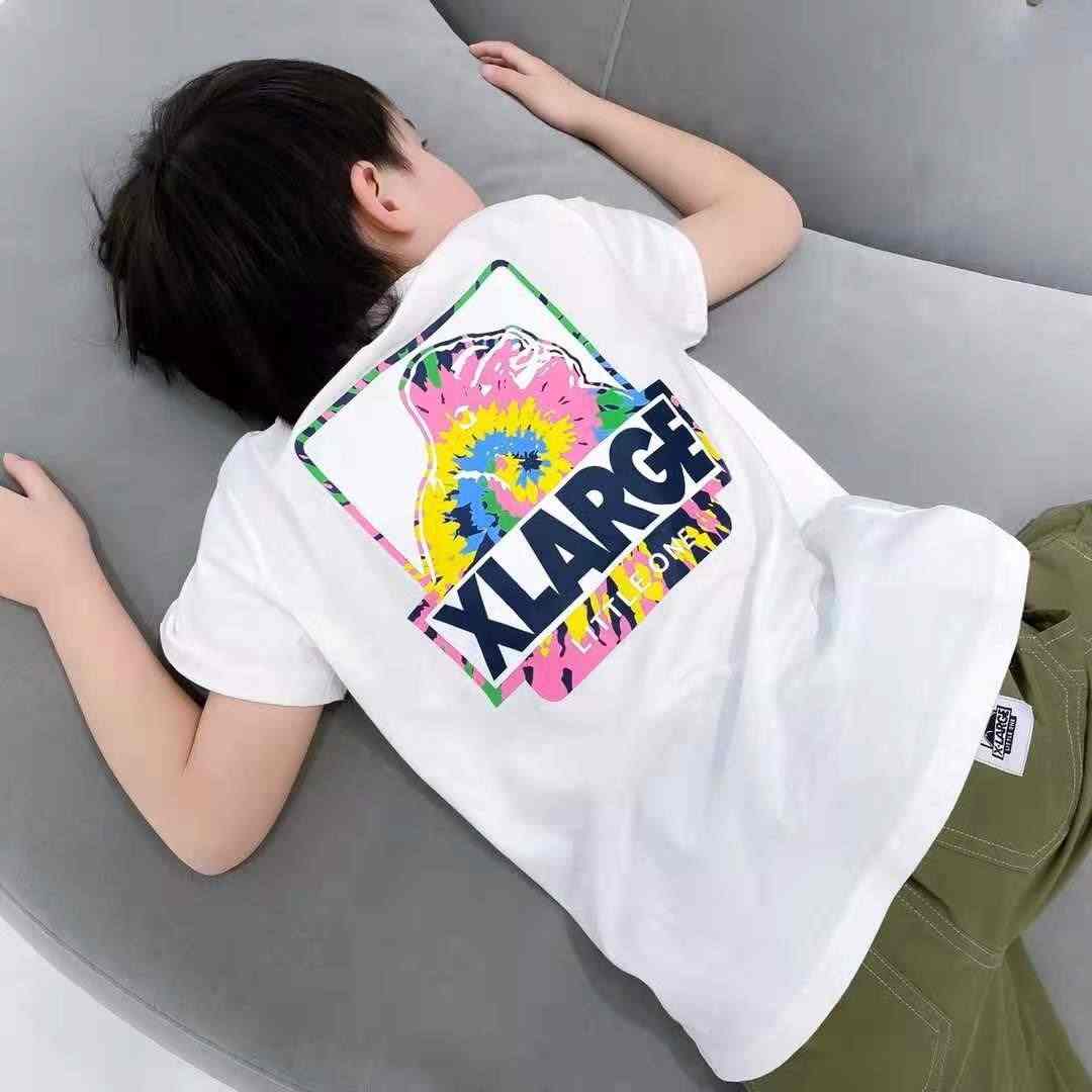 【90-170cm】大好評 カートゥーン カジュアル シンプル 合わせやすい Tシャツ