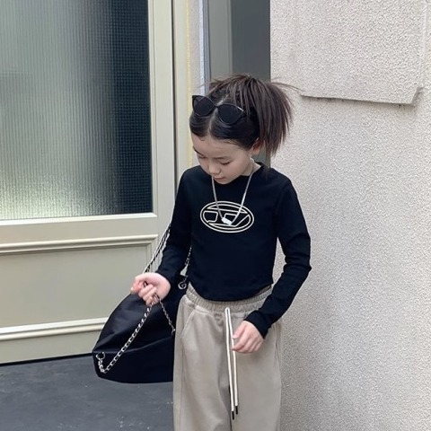 【90-150】人気急上昇  高品質  人気  着心地いい 安くてかわいい  ファッション  売れ筋  女の子 長袖  Tシャツ