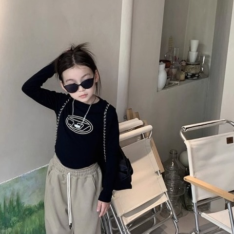 【90-150】人気急上昇  高品質  人気  着心地いい 安くてかわいい  ファッション  売れ筋  女の子 長袖  Tシャツ