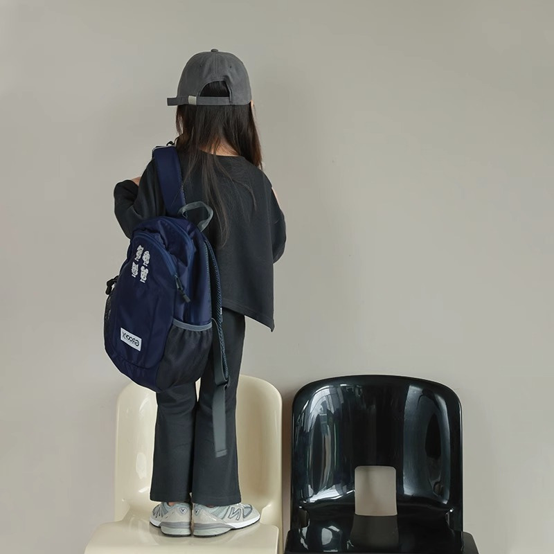 【90-140cm】二点セット 今季マストバイ 韓国系 スウィート 清新 キュート 無地 トップス＋パンツ セットアップ