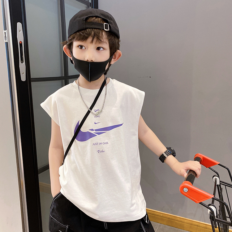 【90-140cm】2024夏新作 通気性 合わせやすい シンプル 着心地良い ノースリーブ タンクトップ