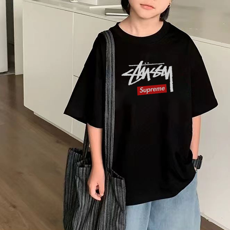 【90-160cm】見逃し厳禁 好感度100% スポーツ 通気性 ファッション 高品質 ゆったり Tシャツ