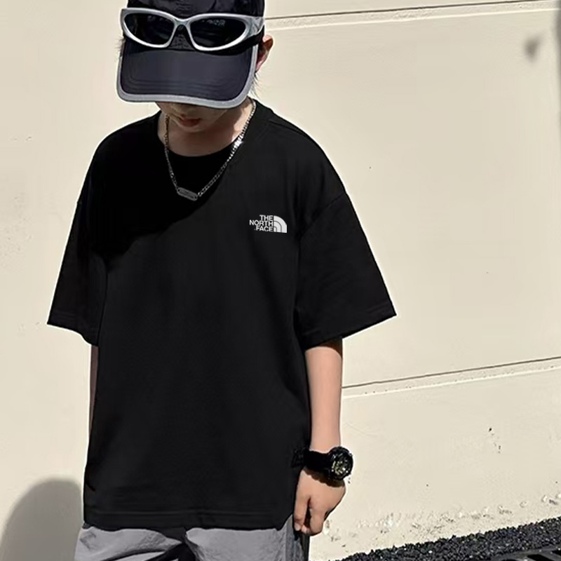 【90-160cm】よく売れる 定番 ディリー シンプル 着心地良い アルファベット カジュアル 半袖 Tシャツ