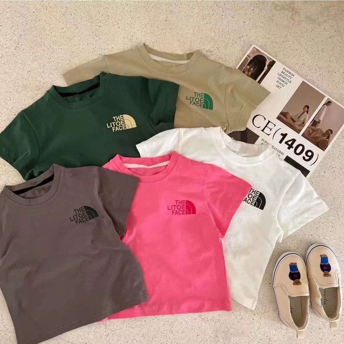 【100-160cm】大人気 カジュアル 合わせやすい トレンド 肌触り良い 半袖 Tシャツ