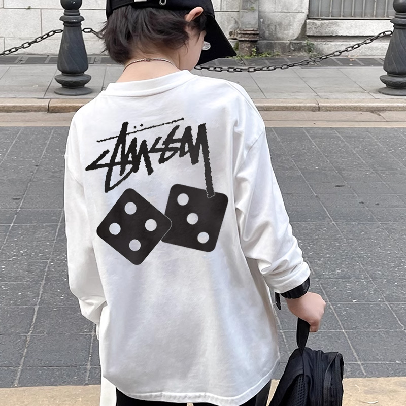 【90-160cm】絶対欲しい! 合わせやすい カッコイイ シンプル 着心地良い 男の子 長袖 Tシャツ