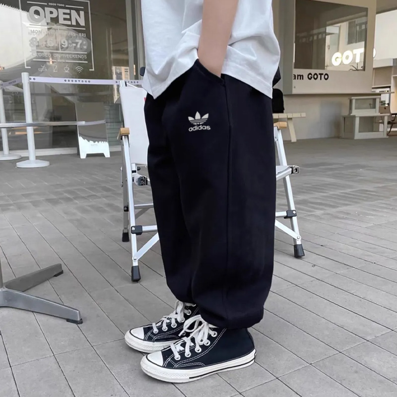 【120-160cm】人気上昇中トレンド 合わせやすい 楽ちん カジュアル 長ズボン ボトムス ロングパンツ