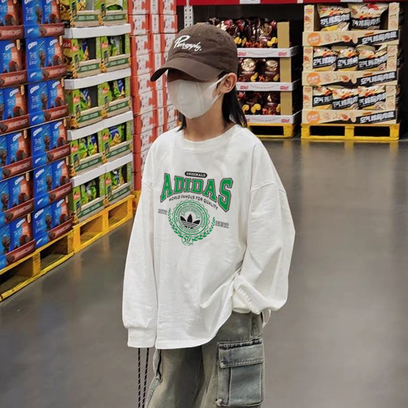 【110-170cm】今季も大流行 カッコイイ おしゃれ 合わせやすい カジュアル 男の子 長袖Tシャツ