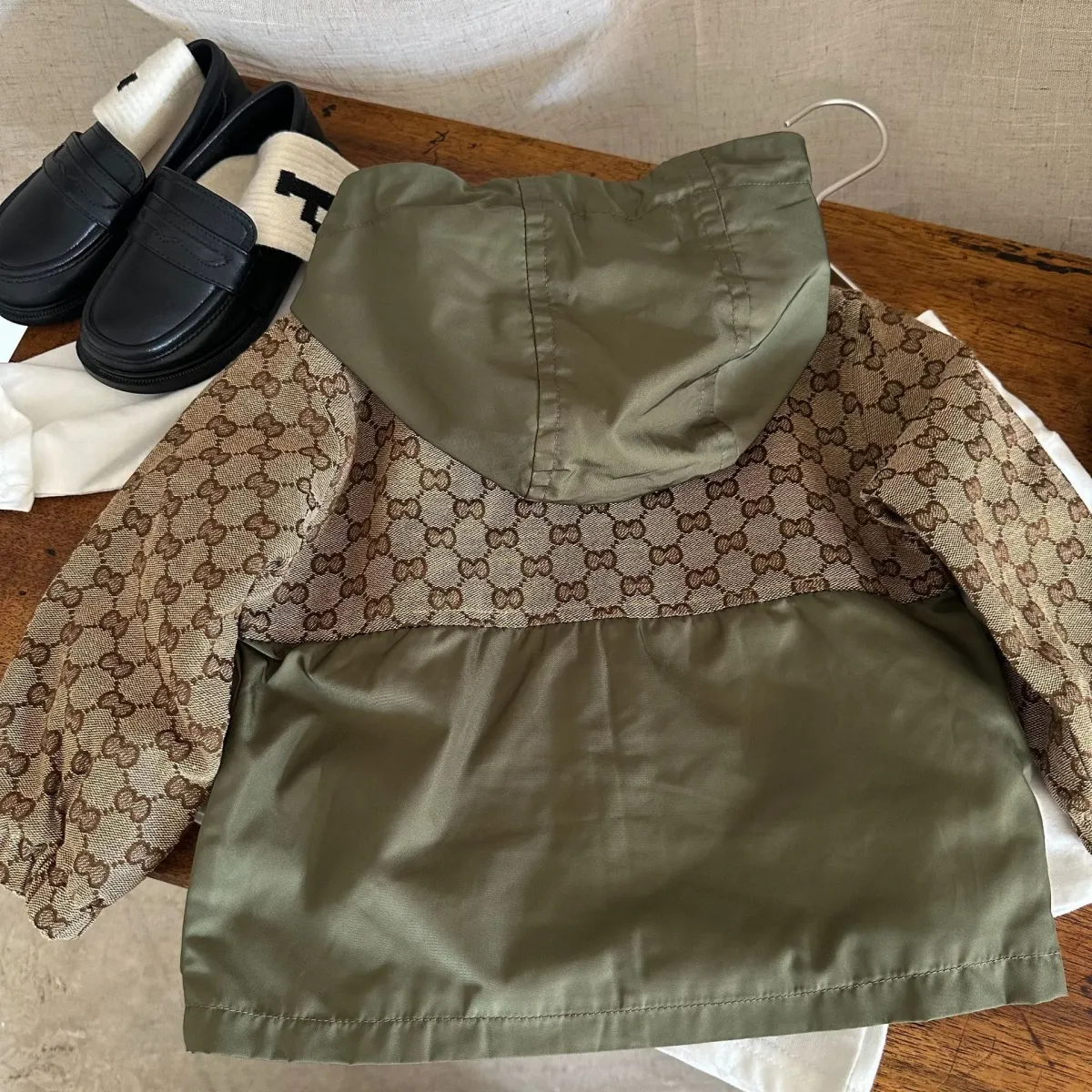 【90-140cm】合わせやすい 絶対欲しい 超人気商品 トレンド フード付き カジュアル 男の子 アウター