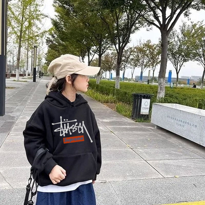 【90-160cm】人気上昇中 ファッション カジュアル 合わせやすい 女の子 フード付き 長袖 パーカー