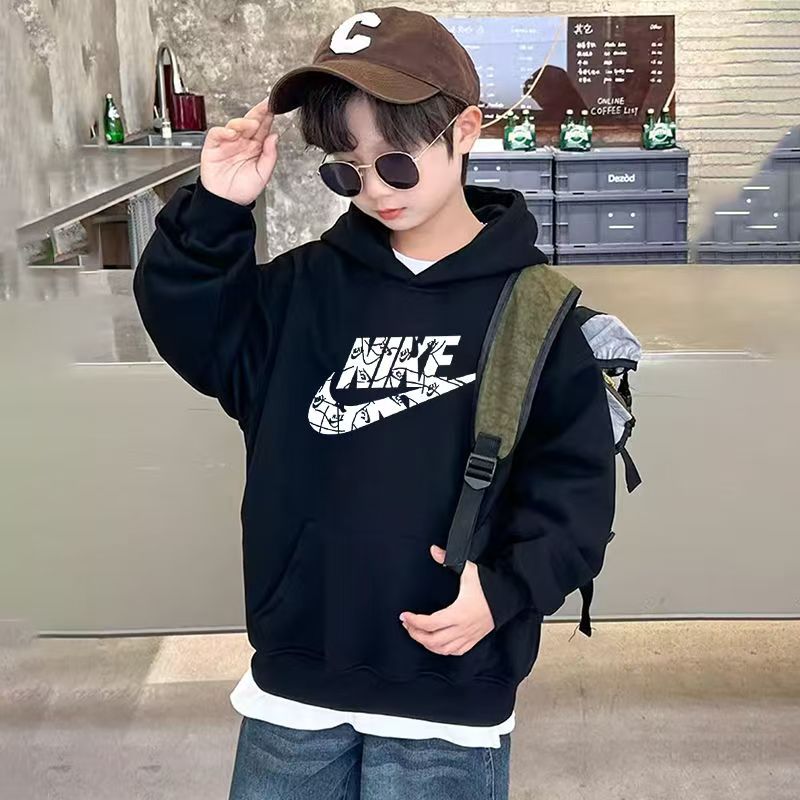 【90-160cm】売れ筋 合わせやすい 超人気商品 カジュアル トレンド カッコイイ 男の子 フード付き パーカー