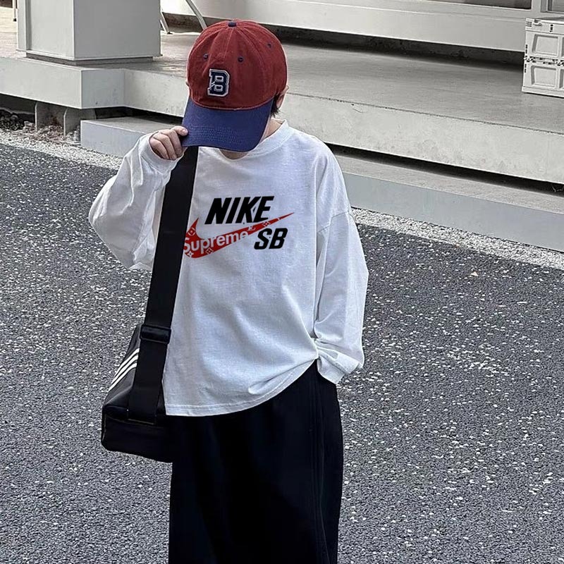【90-160cm】存在感アップ 気質満点 絶対流行 合わせやすい カジュアル おしゃれ 男の子 長袖 Tシャツ