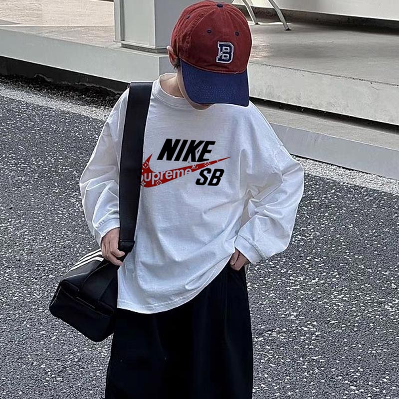 【90-160cm】存在感アップ 気質満点 絶対流行 合わせやすい カジュアル おしゃれ 男の子 長袖 Tシャツ