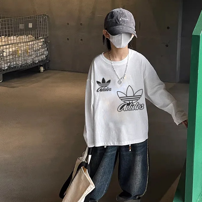 【90-160cm】人気爆発中 楽チン おすすめ 着心地いい ルーズ 合わせやすい 長袖Tシャツ