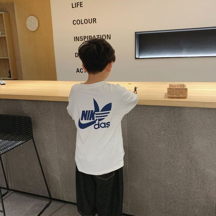 【90-160cm】絶対欲しい!無地 快適 ルーズ 合わせやすい トレンド 長袖 Tシャツ