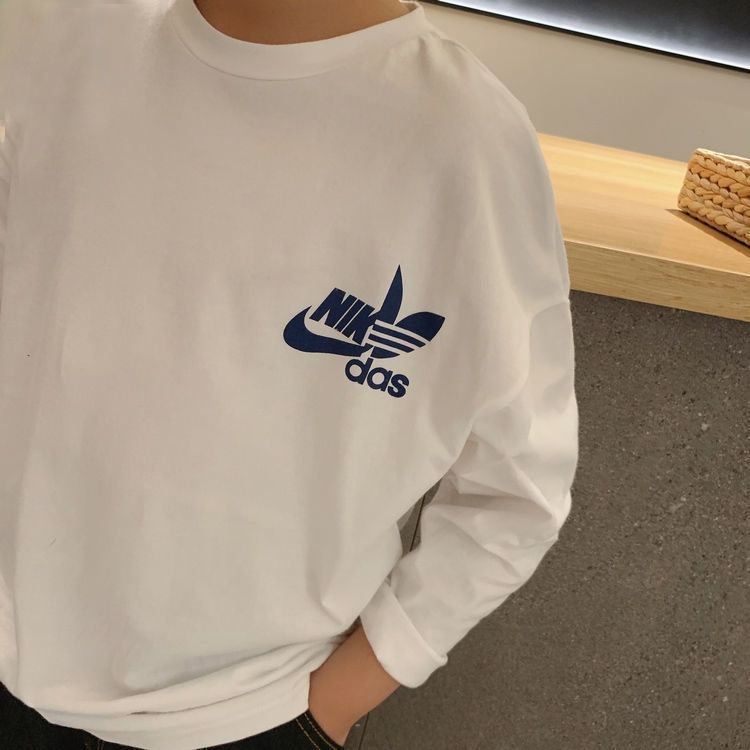 【90-160cm】絶対欲しい!無地 快適 ルーズ 合わせやすい トレンド 長袖 Tシャツ