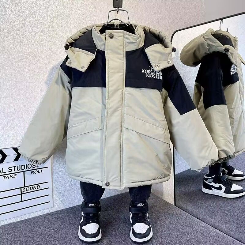 【110-160cm】絶対見逃さないで カッコイイ あったか ファッション 合わせやすい 男の子 秋冬 アウター