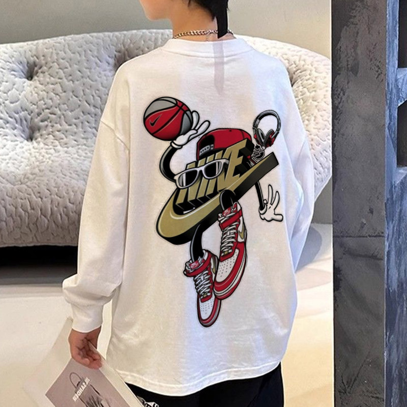 【90-160cm】超人気 楽ちん 合わせやすい カッコイイ カジュアル 快適 着やすい 長袖 Tシャツ
