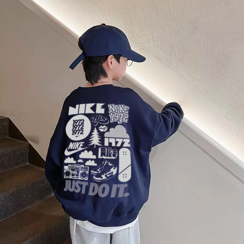 【90-160cm】取り入れたい 合わせやすい カジュアル 今季も大流行  男の子 トレーナー