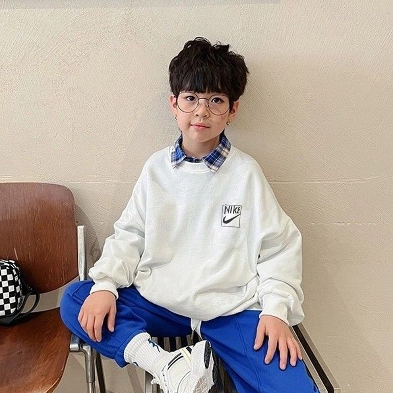 【90-160cm】取り入れたい 合わせやすい カジュアル 今季も大流行  男の子 トレーナー