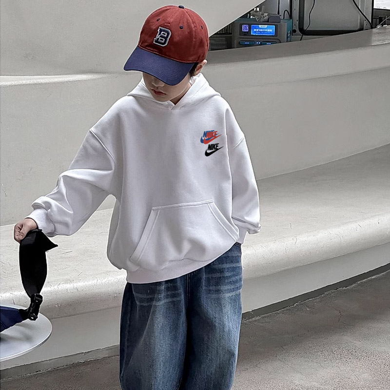 【90-160cm】大人気 カッコイイ カジュアル 合わせやすい 快適 着やすい 男の子 フード パーカー