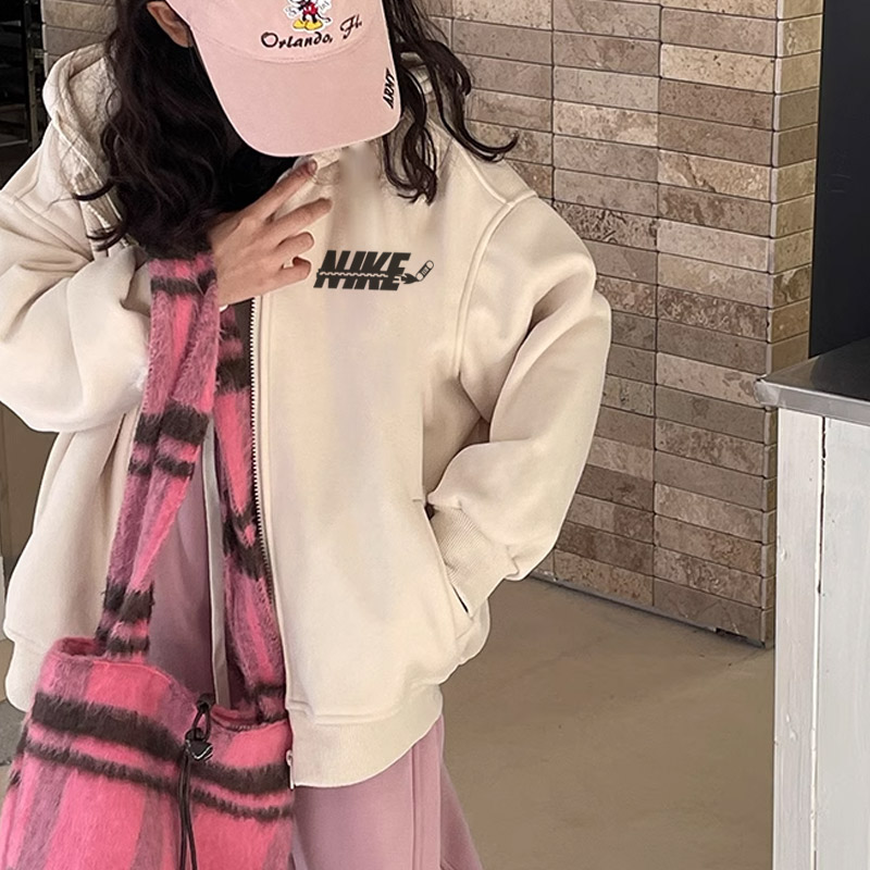 【90-160cm】元気いっぱい 爆売れ中 プリント カジュアル 合わせやすい 女の子 フード付き アウター