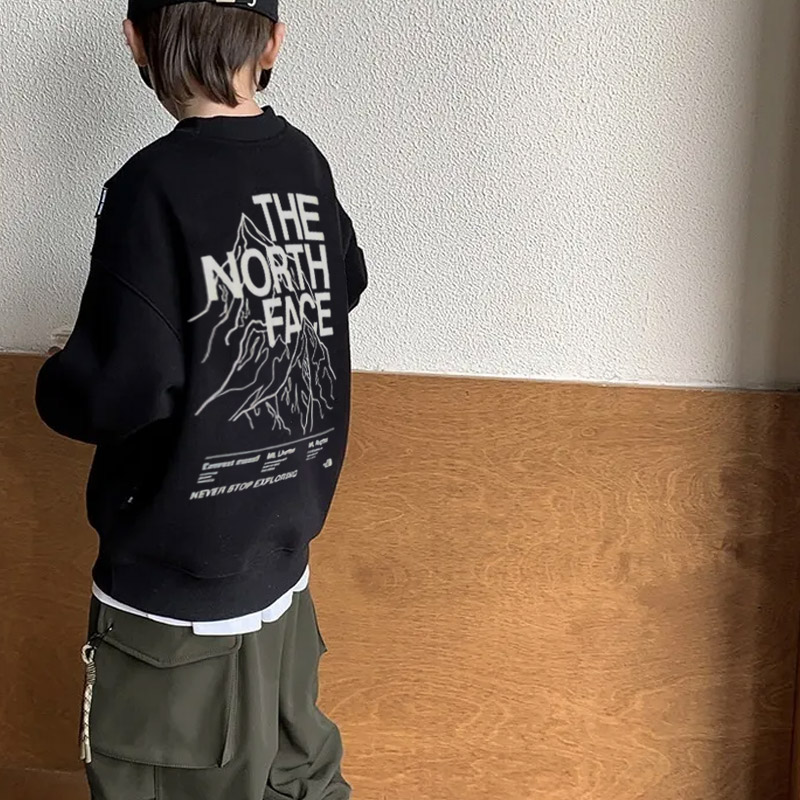 【90-160cm】存在感アップ  大注目 合わせやすい カジュアル 快適 男の子 トレーナー
