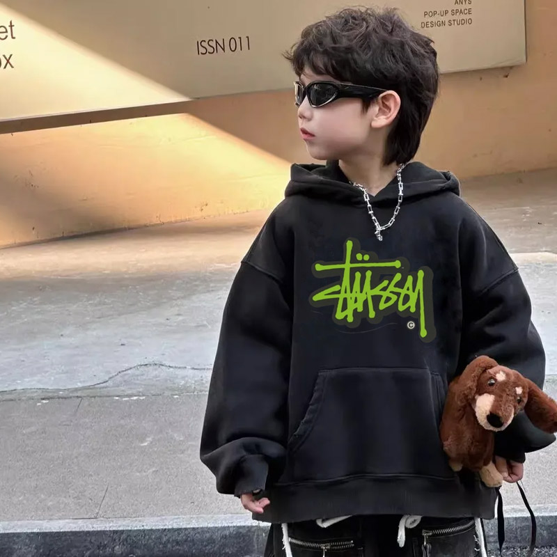 【90-160cm】絶対欲しい 合わせやすい カッコイイ 着やすい 男の子 フード付き パーカー