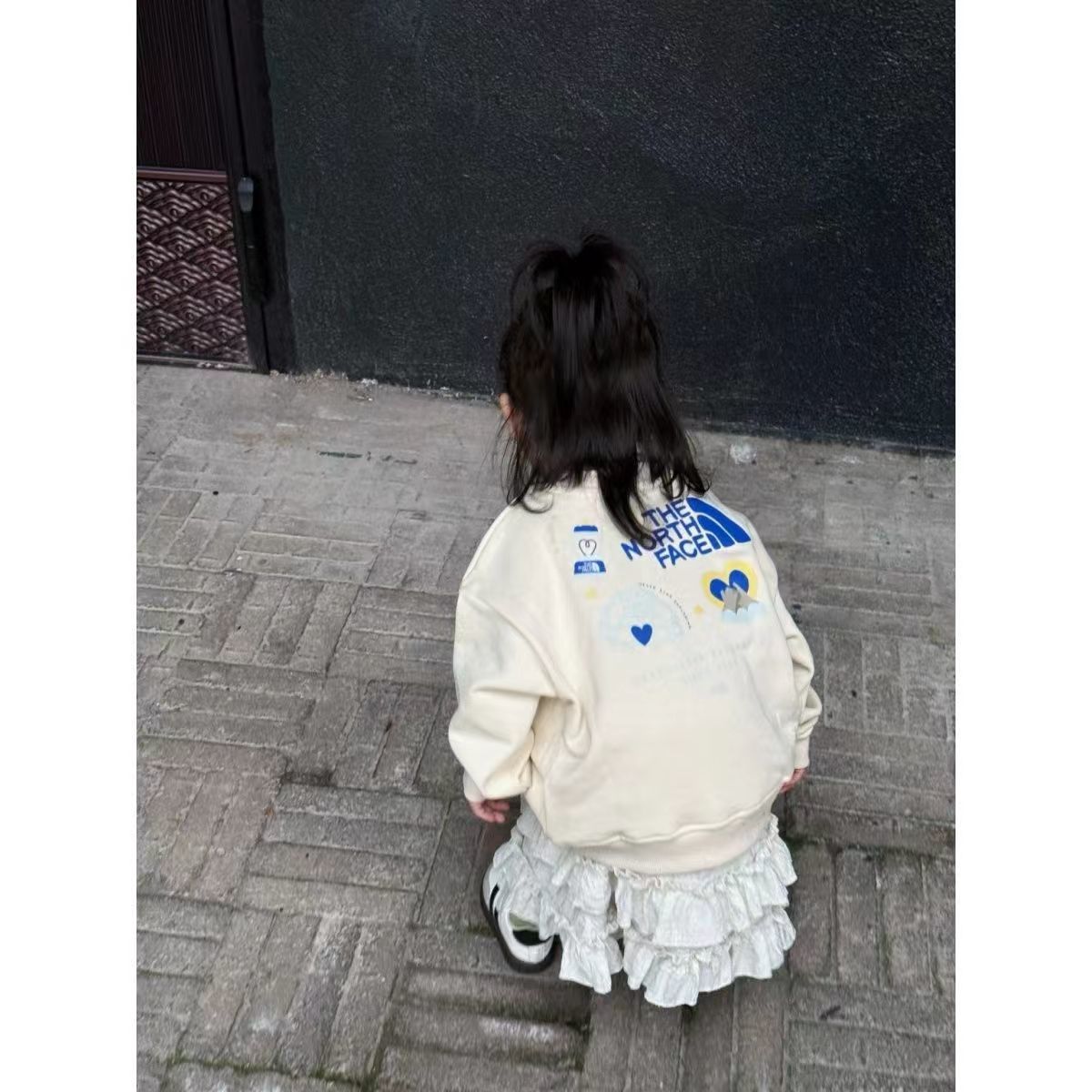 【90-160cm】 絶対見逃さないで 大活躍 カートゥーン 可愛い ファッション 女の子 トレーナー