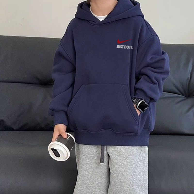 【90-160cm】存在感抜群 プリント 快適 合わせやすい  男の子 フード付き パーカー