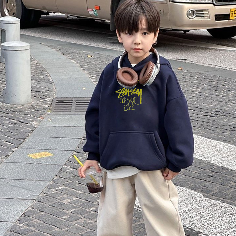 【90-160cm】リラックス感ある カジュアル 合わせやすい 男の子 フード付き パーカー