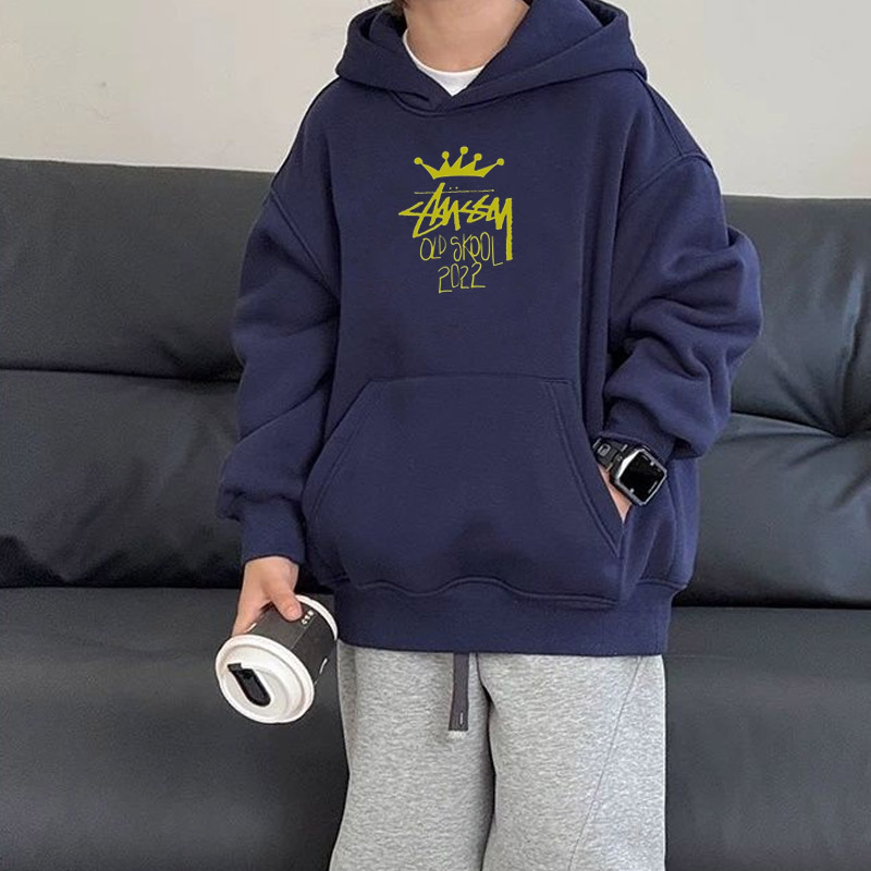 【90-160cm】リラックス感ある カジュアル 合わせやすい 男の子 フード付き パーカー