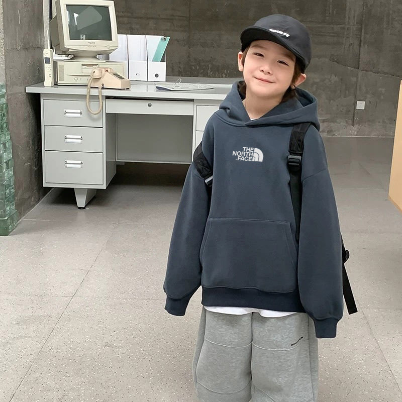 【90-160cm】人気爆発中 合わせやすい カジュアル 快適 男の子 フード付き パーカー