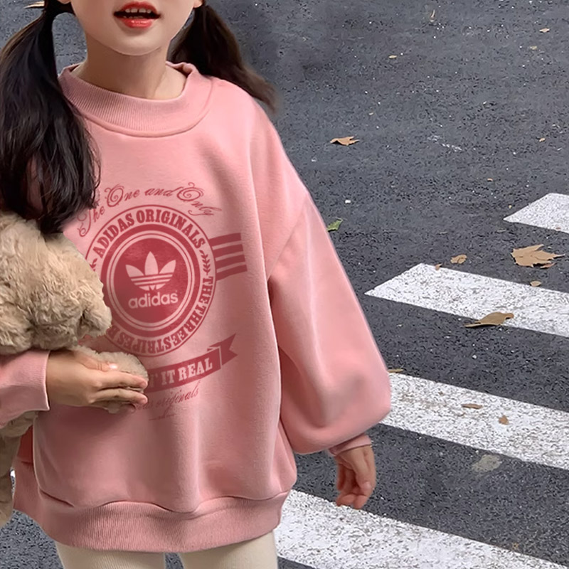 【90-160cm】存在感抜群 可愛い カジュアル シンプル 合わせやすい 女の子 トレーナー
