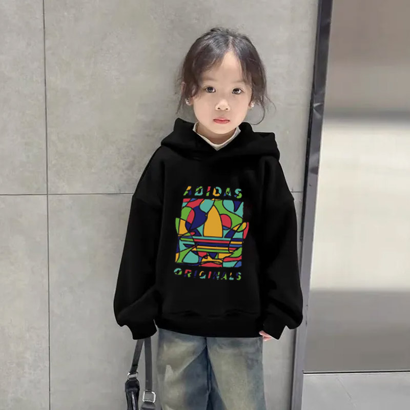 【100-160cm】元気いっぱい 合わせやすい 着やすい オシャレ 女の子 フード付き パーカー