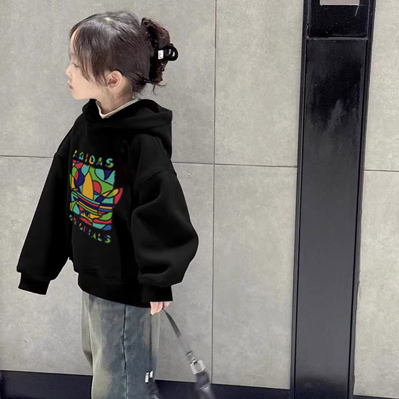 【100-160cm】元気いっぱい 合わせやすい 着やすい オシャレ 女の子 フード付き パーカー