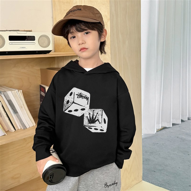【100-160cm】話題沸騰中 合わせやすい 着やすい クール 男の子 フード付き パーカー