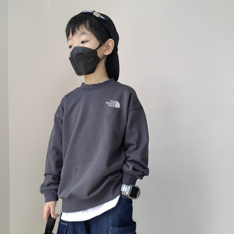 【90-160cm】トレーナー 男の子 ルーズ ラウンドネック カジュアル 人気 大注目 トップス スウェット