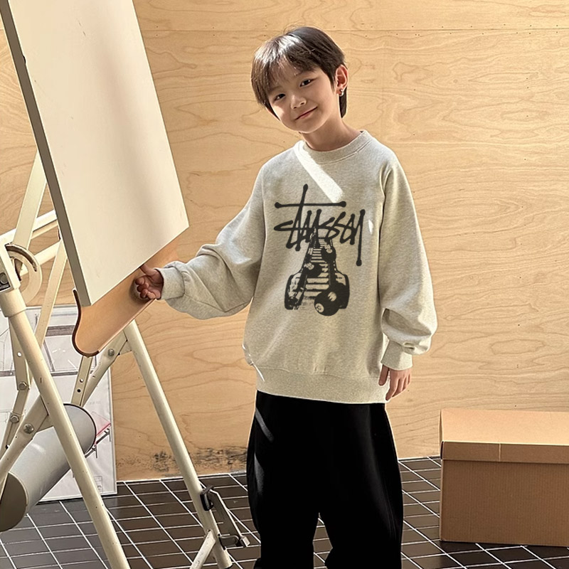 【90-160cm】存在感アップ  売れ筋 プリント トレンド カジュアル 男の子 トレーナー