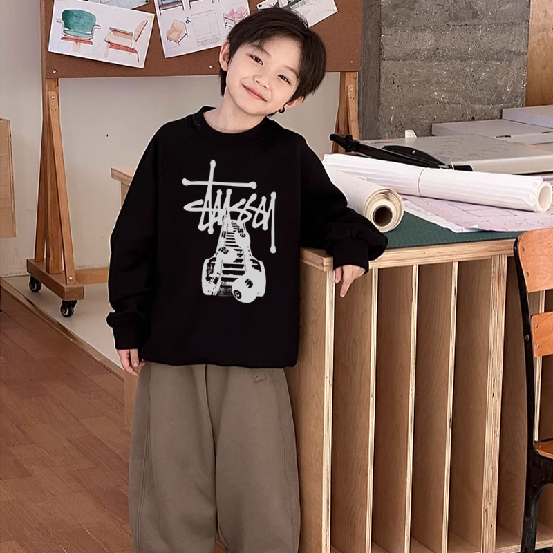 【90-160cm】存在感アップ  売れ筋 プリント トレンド カジュアル 男の子 トレーナー