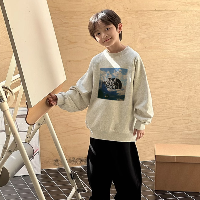 【90-160cm】着回し力抜群  売れ筋 質感のいい  トレンド カジュアル 男の子 トレーナー