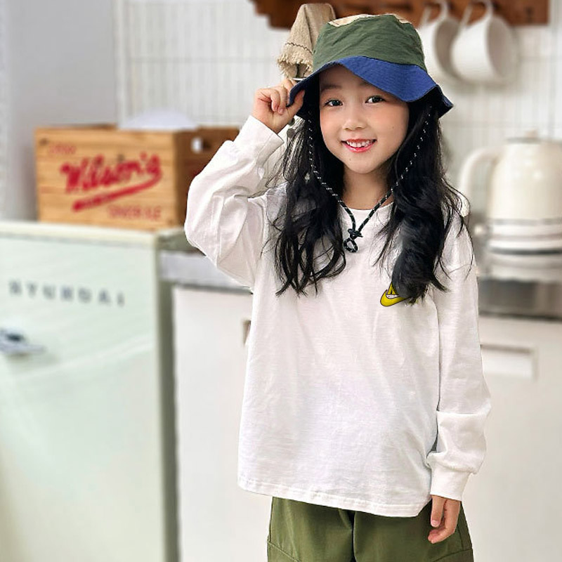 【90-160cm】存在感アップ 大注目 カジュアル 合わせやすい 快適 プリント 長袖 Tシャツ