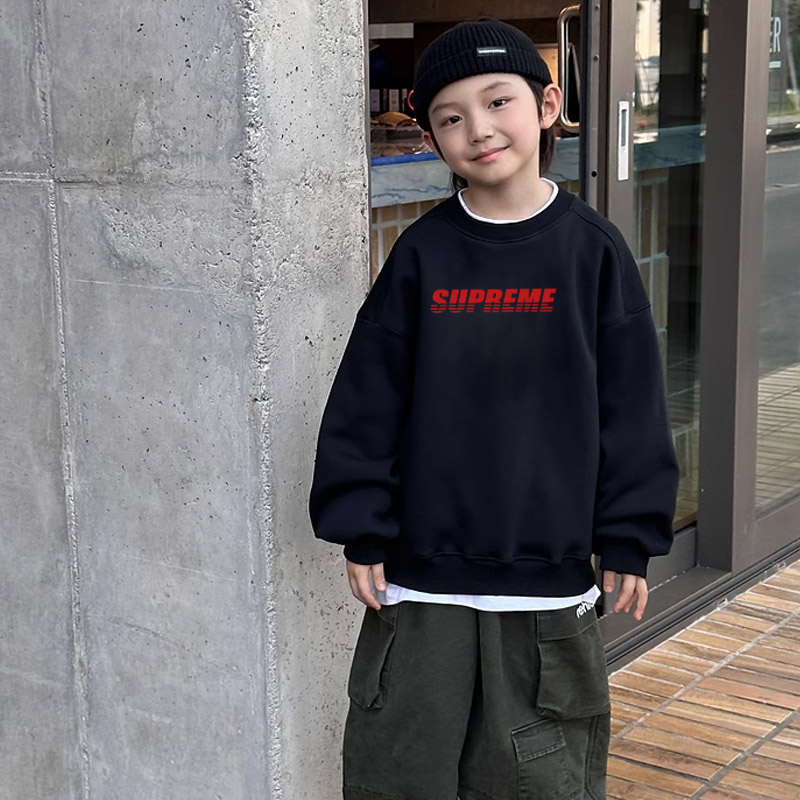 【90-160cm】着回し力抜群 カッコイイ 合わせやすい カジュアル 着やすい 男の子 トレーナー