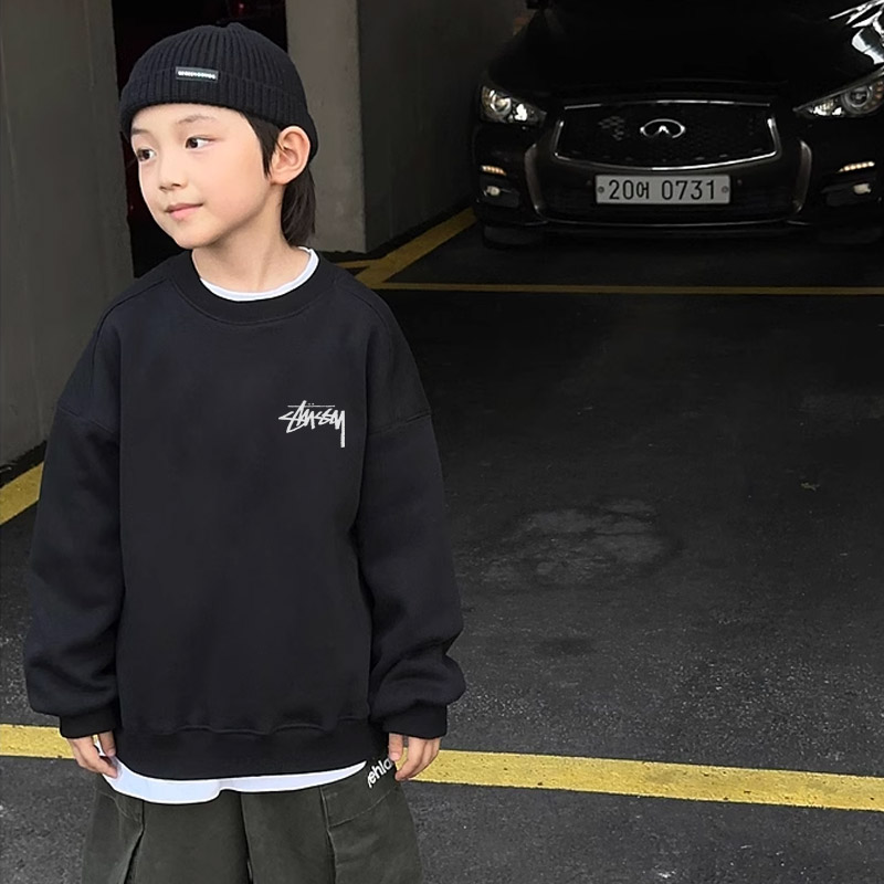 【90-160cm】絶対欲しい 大注目 カッコイイ 合わせやすい カジュアル プリント 男の子 トレーナー