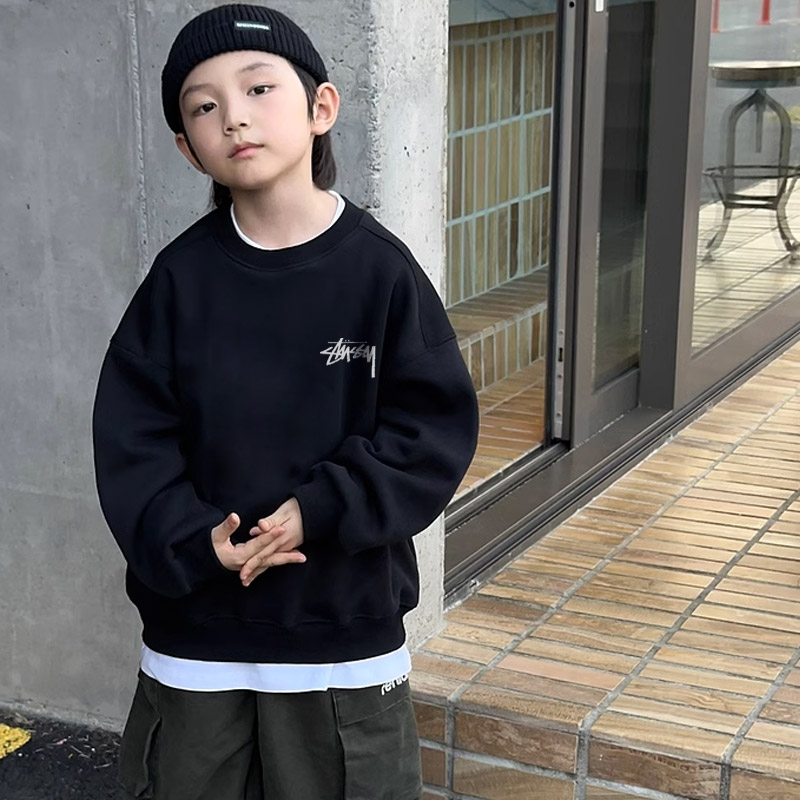 【90-160cm】絶対欲しい 大注目 カッコイイ 合わせやすい カジュアル プリント 男の子 トレーナー