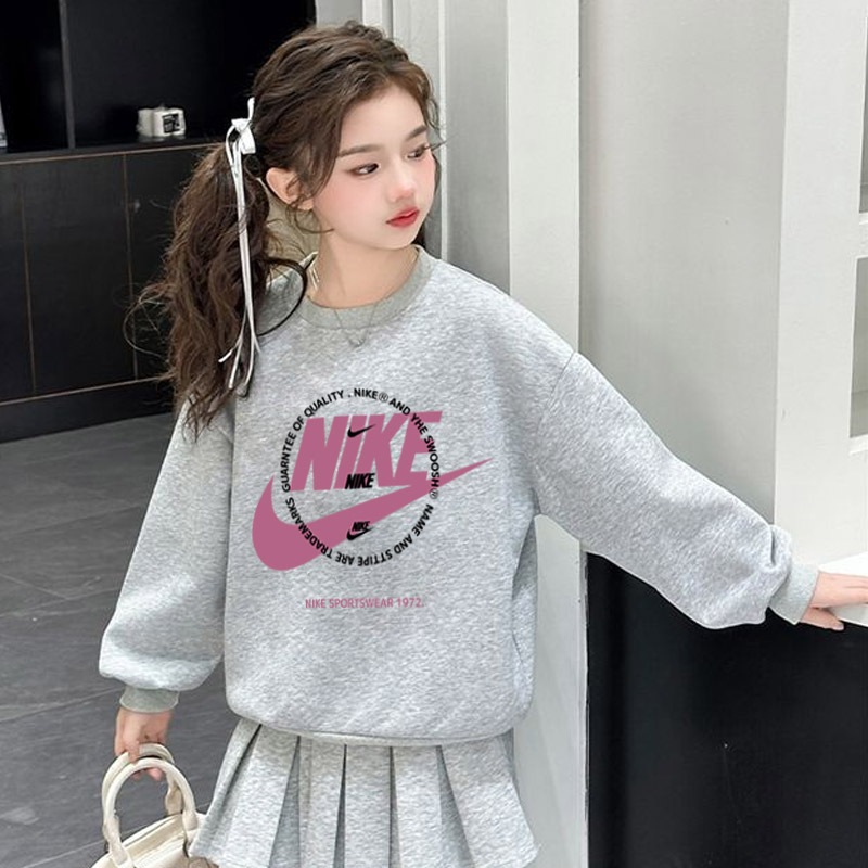 【90-160cm】オシャレ度高め 売れ筋 アルファベット トレンド カジュアル 女の子 トレーナー