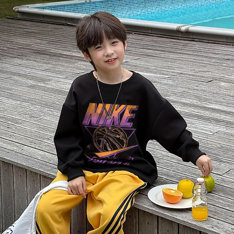 【90-160cm】元気いっぱい カッコイイ 合わせやすい カジュアル 着やすい 男の子 トレーナー