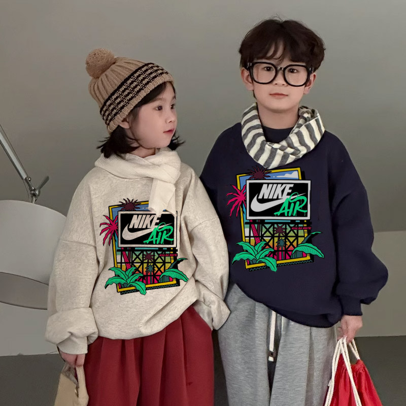 【90-160cm】取り入れたい プリント 大活躍 快適 カジュアル 男の子 女の子 トレーナー