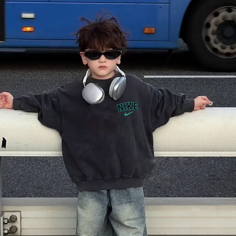 【90-160cm】存在感アップ 大人気 合わせやすい トレンド カジュアル 男の子 トレーナー