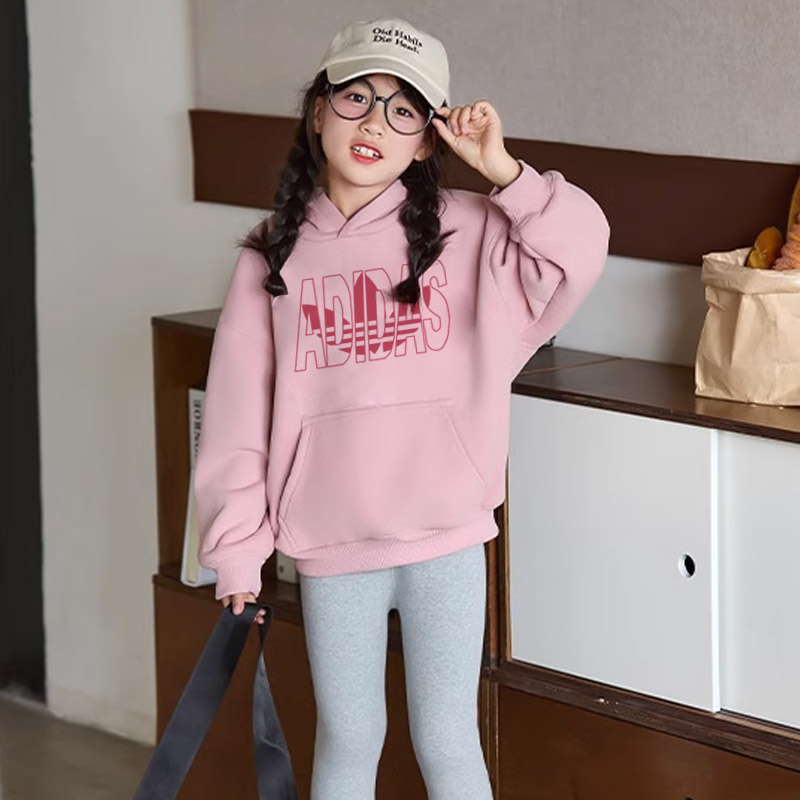 【90-160cm】絶対欲しい 好感度UP シンプル 合わせやすい 女の子 フード付き パーカー